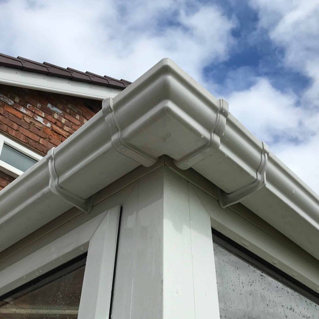Clean Gutters On a Conservatory in Winsford